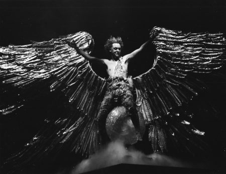 Ian Deakin as Ariel in The Tempest