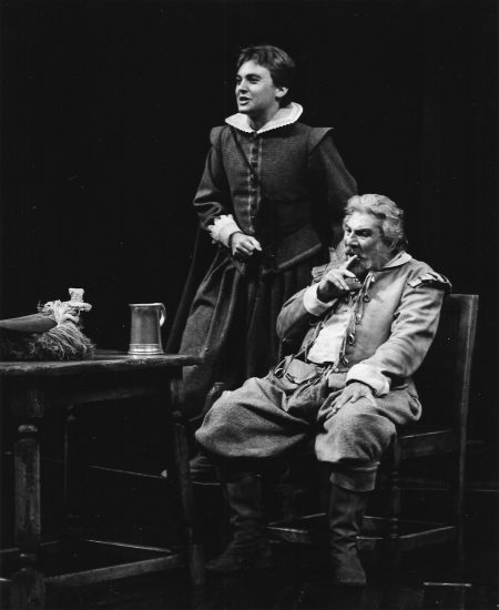 Ian Deakin as Fenton in Merry Wives of Windsor