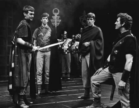 Ian Deakin as Octavious Caesar in Julius Caesar