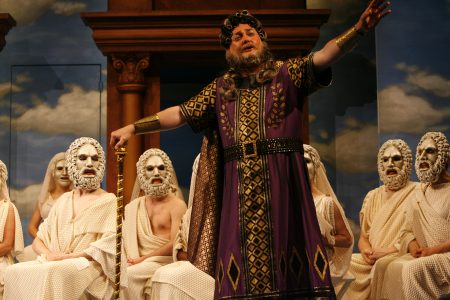 Ian Deakin as Duke of Ephesus in Comedy of Errors