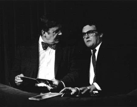 Ian Deakin as Moon in The Real Inspector Hound