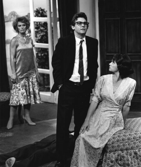 Ian Deakin as Moon in The Real Inspector Hound